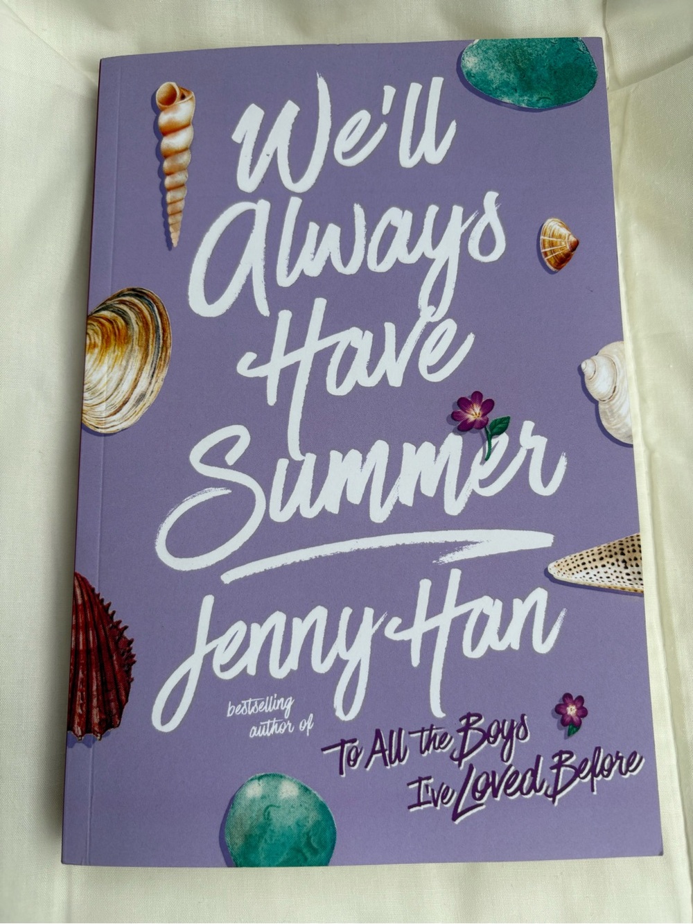 We'll Always Have Summer by — Jenny Han, Purple Cover, Paperback.